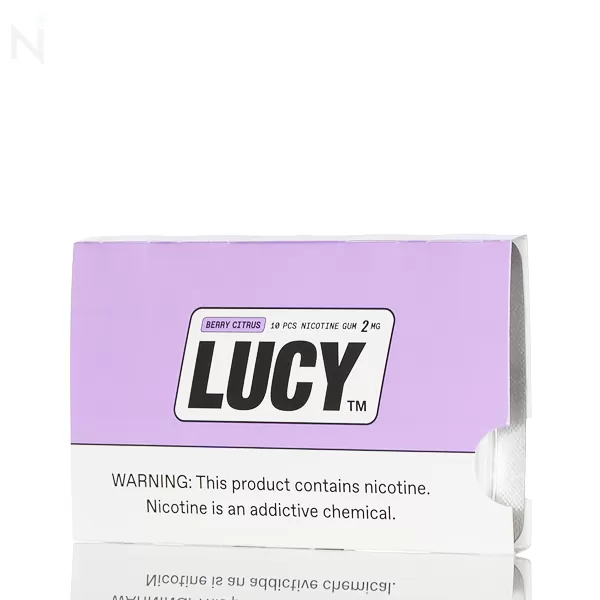 Lucy Nicotine Gum - 10ct - Mango 2mg - Image 3