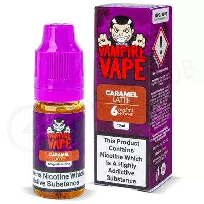 Caramel Latte E-Liquid by Vampire Vape