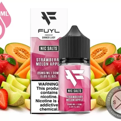 Strawberry Melon Apple FUYL By Dinner Lady Salt 30ml