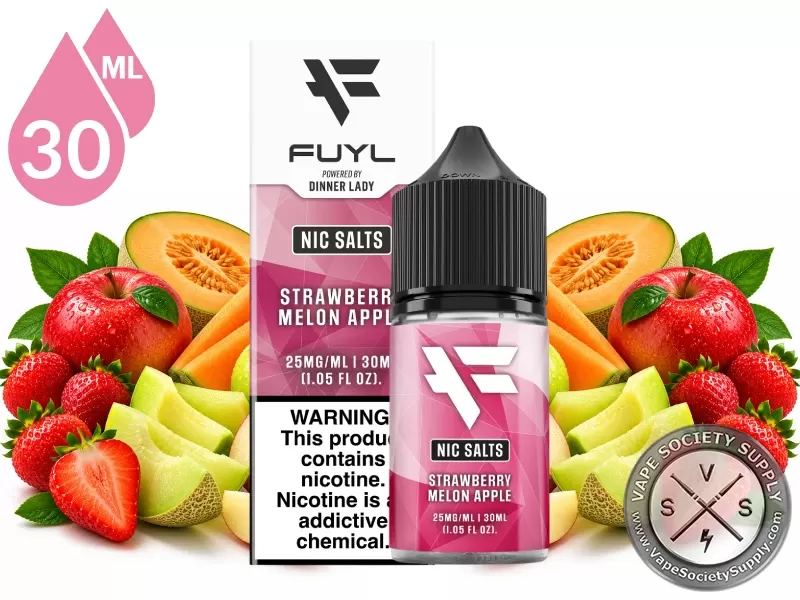 Strawberry Melon Apple FUYL By Dinner Lady Salt 30ml