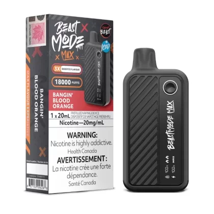 Beast Mode Max 18K Bangin’ Blood Orange Iced Disposable Vape