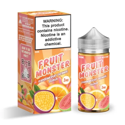 Fruit Monster Passionfruit Orange Guava 100ml - Vape Product, Vape Product