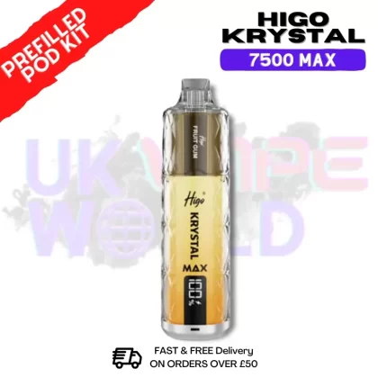 Fruit Gum Krystal Higo 7500 Max Prefilled Pod Kit