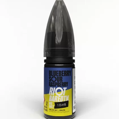 Blueberry Sour Raspberry Nic Salt E-Liquid - Riot Bar Edition - 20mg - PG 60%