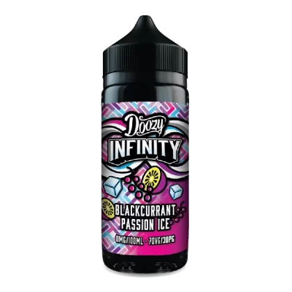 Doozy Infinity 100ml Shortfill E-Liquid Blackcurrant Passion Ice - Title#0mg