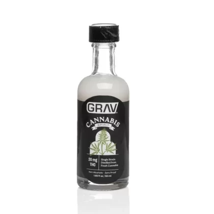 GRAV Cannabis Spirit – 20mg – 50ml Bottle