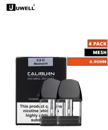 Uwell Caliburn A2 Replacement Pods - 1.2 ohm