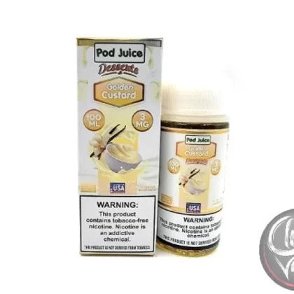 Golden Custard 100mL E-liquid By Pod Juice