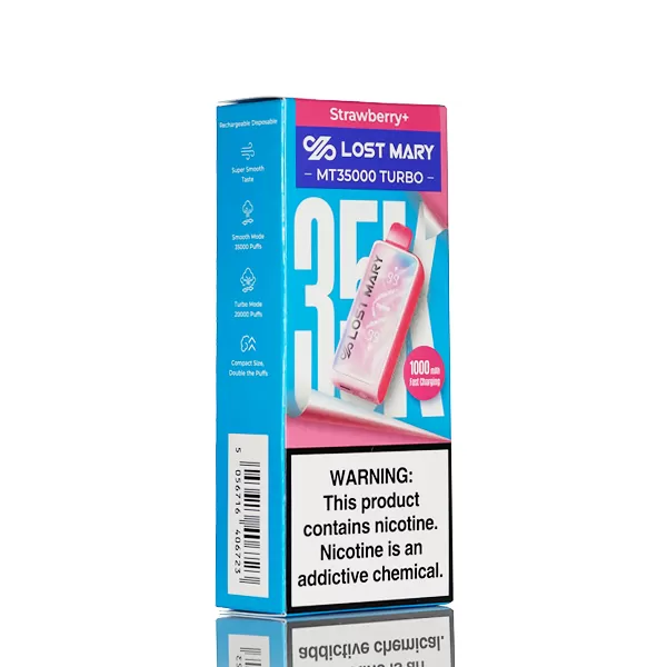 Lost Mary MT35K Turbo 35000 Puffs Disposable Vape - 18mL - Pineapple Lime+ - Image 2