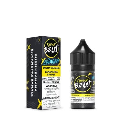 Flavour Beast E-liquid – Bussin Banana Iced