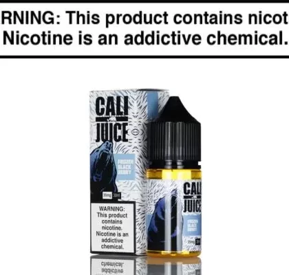 Frozen Blackberry by Cali Juice Salt 30mL - Vapejuice