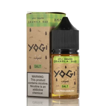 Apple Cinnamon Granola Bar – Yogi SALTS E-Liquid – 30mL