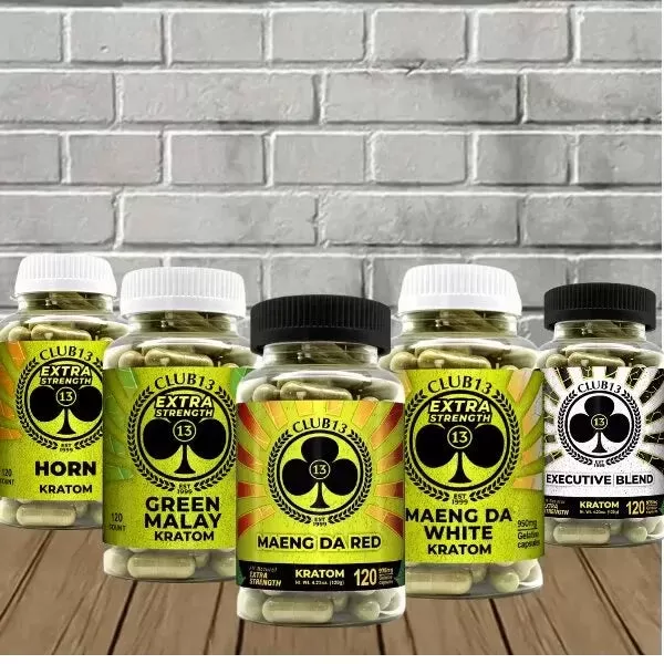 Club13 Extra Strength Kratom Capsules