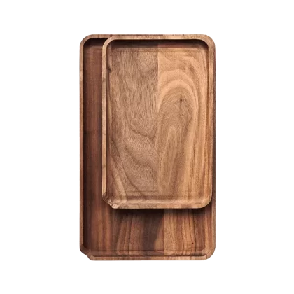 Marley Natural Wooden Rolling Tray w/ Scraper
