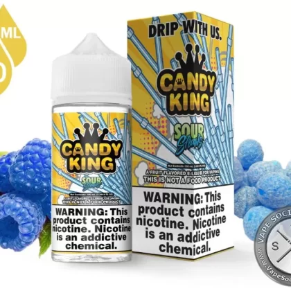 Sour Straws Candy King 100ml - Vape Product, Vape Product