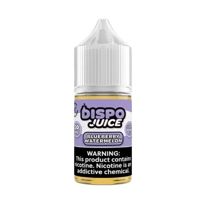 Dispo Juice – Blueberry Watermelon – 30mL - Nicotine Salt (mg)#30 mg>50 mg
