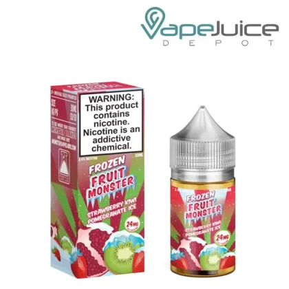 Strawberry Kiwi Pomegranate Ice Frozen Fruit Monster Salts 30ml
