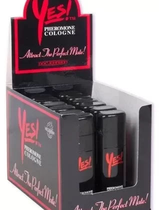 Yes Pheromone Cologne 12 Pieces Display