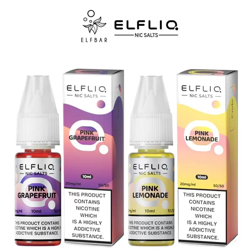 Blue Razz Lemonade ELFLIQ Nic Salts e Liquid 10ml – TPD - Vapestorm Co - Image 2