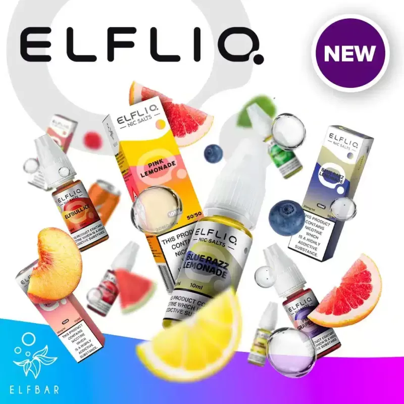 Blue Razz Lemonade ELFLIQ Nic Salts e Liquid 10ml – TPD - Vapestorm Co - Image 3