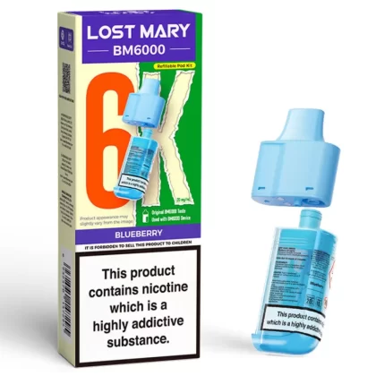 Lost Mary BM6000 Prefilled POD 10mg - Banana Volcano