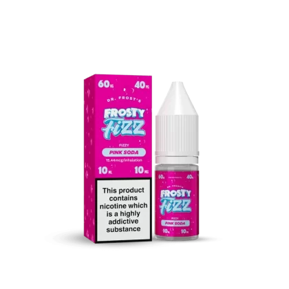 Frosty Fizz Dr Frost Pink Soda Nic Salt E-Liquid - 10 Pack - 20mg
