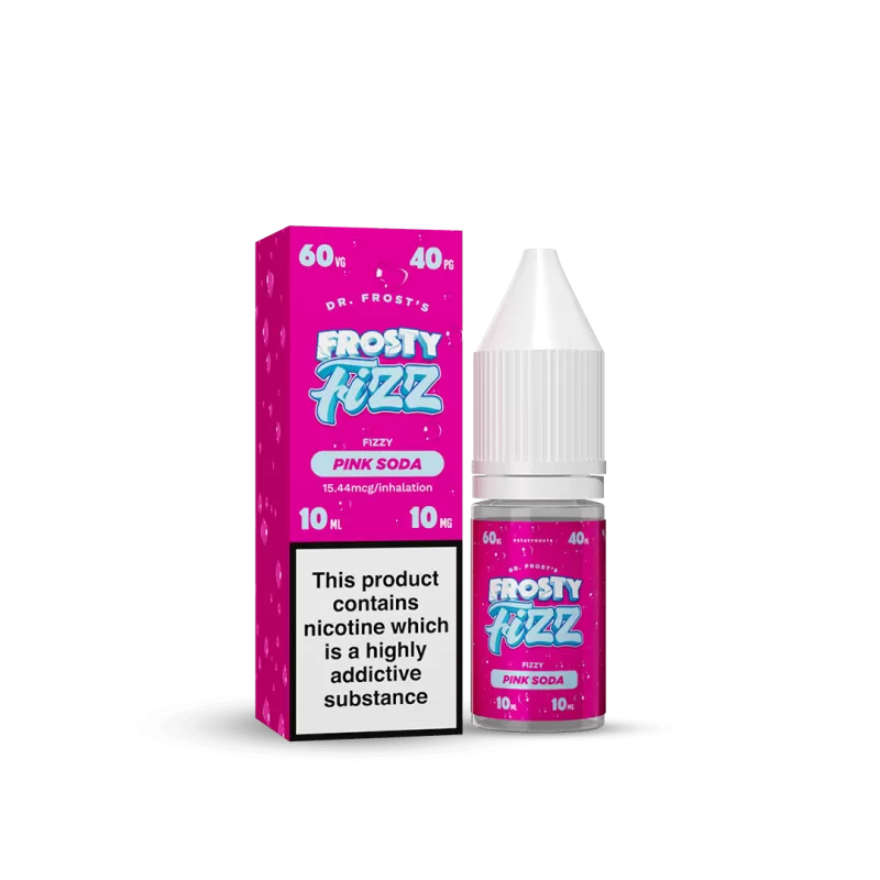 Frosty Fizz Dr Frost Pink Soda Nic Salt E-Liquid - 10 Pack - 20mg