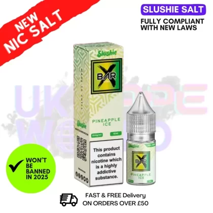 Slushie Salts Xtra Pineapple ICE E Liquid