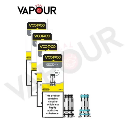 VooPoo PnP X Replacement Coils - 0.2ohm DTL, 0.15ohm DTL