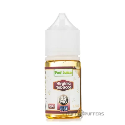 Pod Juice – Virginia Tobacco 30mL - Nicotine Strength#10mg>20mg>35mg>55mg