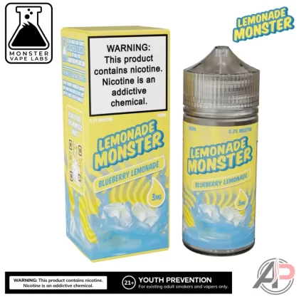 Blueberry Lemonade E-Liquid By Lemonade Monster Vape Labs 100mL - Vape Product, Vape Product