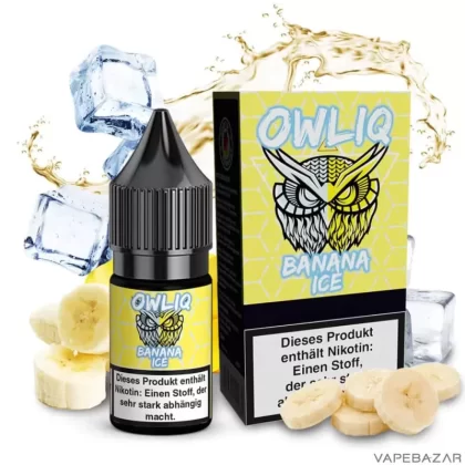 Owliq Liquid – Banana Ice - Vapebazar