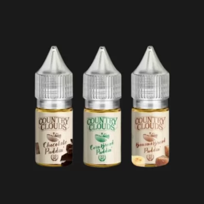 COUNTRY CLOUDS SALT NIC 30ML - Strawberry Cornbread Pudding / 50mg