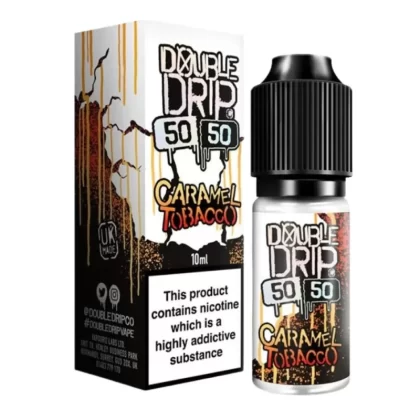 Caramel Tobacco E-Liquid 50/50 Series by Double Drip (10ml) - 18mg