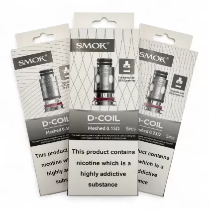 SMOK D Meshed Coils - 0.15 Ohm, 0.23 Ohm (22BCDA)