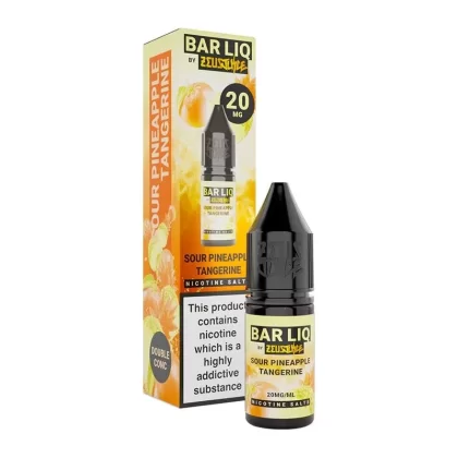 Sour Pineapple Tangerine By Zeus Juice Bar Liq 10ml - Nicotine Strength#20mg (Salt)>5mg (Salt)>10mg (Salt)