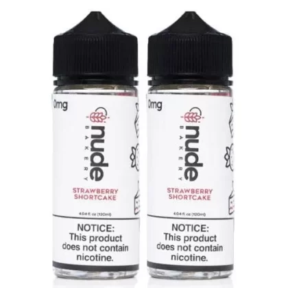 Nude Bakery Strawberry Shortcake 2 Bottle Bundle - Vape Product, Vape Product (C67F76)