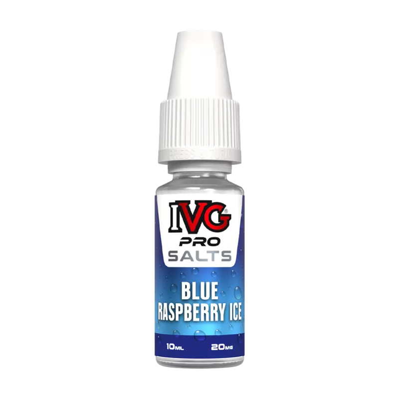 Blue Raspberry Ice Nic Salt by IVG Pro - Ecigwizard