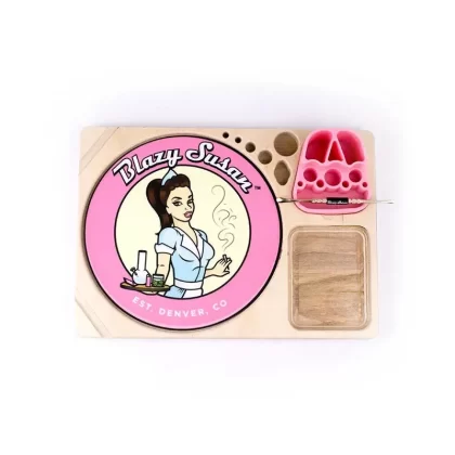 Blazy Susan Dab Tray – Birch