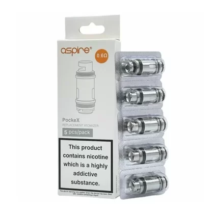 Aspire PockeX Coils - 1.2ohm