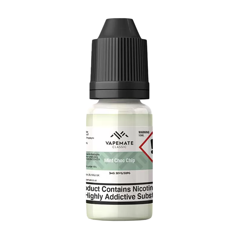 Vapemate Classic Mint Choc Chip 10ml - 6mg - Vape Product