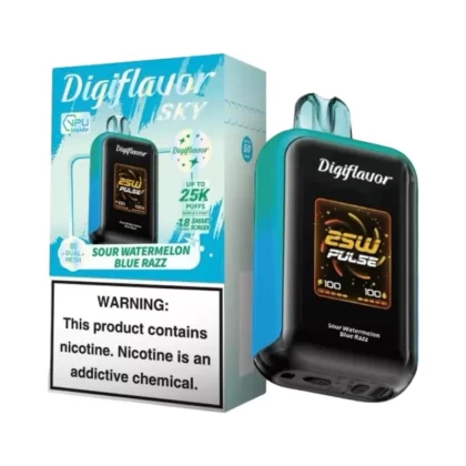 Sour Watermelon Blue Razz – Geek Bar Digiflavor Sky 25000
