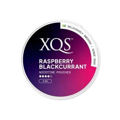Raspberry Blackcurrant XQS Nicotine Pouches - Vape Product