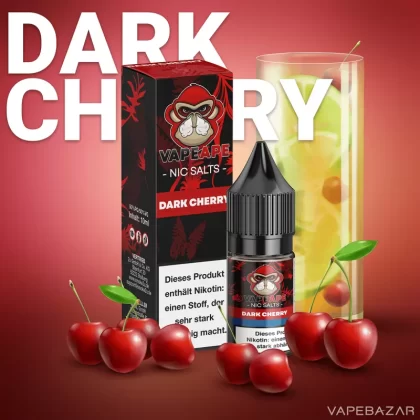 VapeApe – Dark Cherry – Nic Salts - Vapebazar