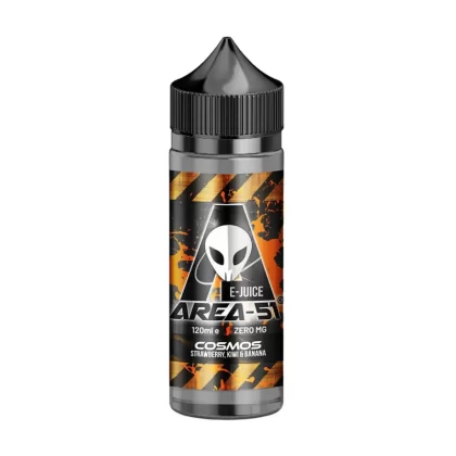 Area 51 Cosmos 100ml Shortfill E-Liquid - 1 x 18mg Koolada Shot