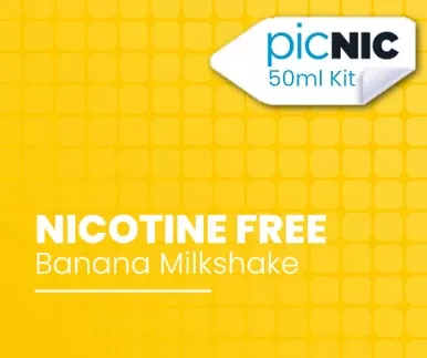 Banana Milkshake 50ml Nicotine Free Vape Juice