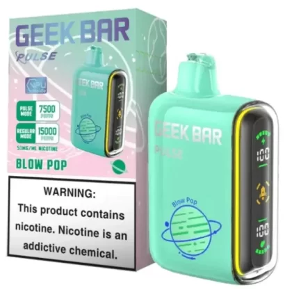 Blow Pop Geek Bar Flavor - Pack Count#Single Pack~Flavor#Blow Pop~Nicotine#50MG