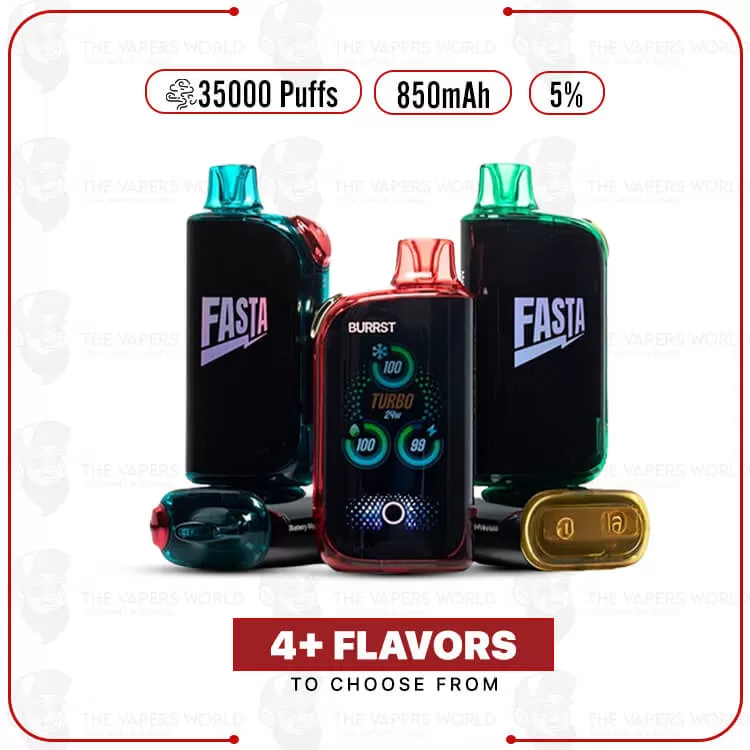 Fasta Burrst 35000 Puffs Disposable Vape - Thevapersworld
