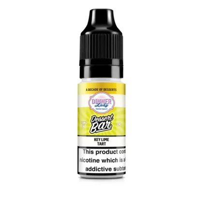 Dinner Lady Dessert Bar Salt Key Lime Tart Nic Salt - 20mg - Pack of 10
