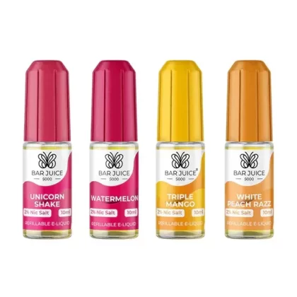 Bar Juice 5000 Nic Salt E-Liquid - Pack of 10 - Strawberry Ice Cream / 20mg
